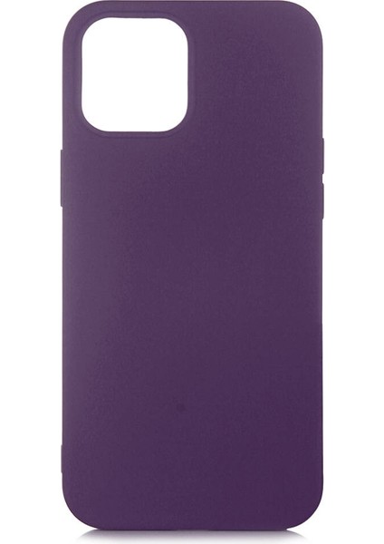Apple iPhone 12 Pro Max - Uyumlu Lsr Lansman Kapak-Derin Mor