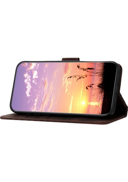 Samsung Galaxy Z Fold4 5g Deri Kasa Cüzdanı Katlanır Standı Telefon Kılıfı (Yurt Dışından)