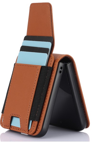 Samsung Galaxy Z Flip5 5g Crossbody Tutucu Deri Telefon Kılıfı (Yurt Dışından) fiyatları