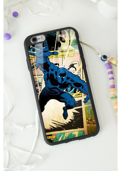 Apple iPhone 6 Plus - 6s Plus Black Panther Kara Panter Tasarımlı Glossy Telefon Kılıfı fiyatları