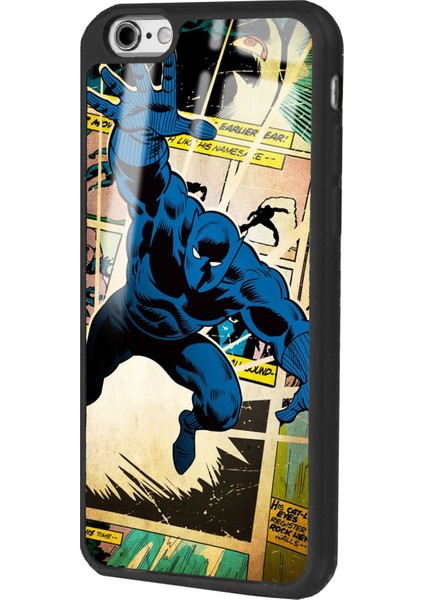 Apple iPhone 6 Plus - 6s Plus Black Panther Kara Panter Tasarımlı Glossy Telefon Kılıfı fırsatları
