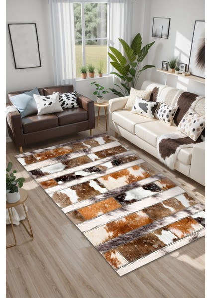 Cerenomy Kadife Yıkanabilir Kaymaz Pamuk Tabanlı Kilim Salon Halısı fiyatları