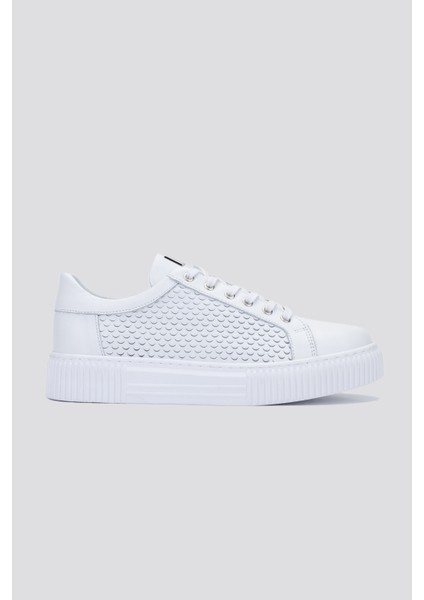 Agatheerkek Beyaz Deri Sneakers & Spor Ayakkabı 352 20440 Erk Ayk Y24