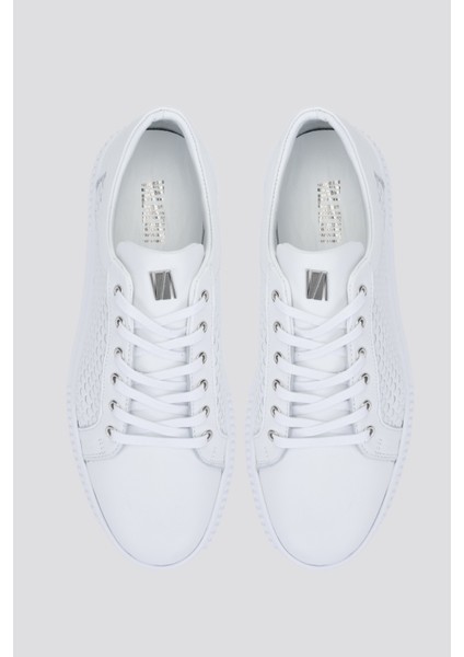 Agatheerkek Beyaz Deri Sneakers & Spor Ayakkabı 352 20440 Erk Ayk Y24