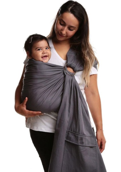 Gri Duux Esnek Halkalı Wrap Sling - Gri