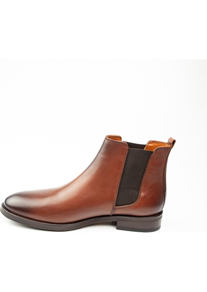 9963 Taba Deri Erkek Klasik Bot modelleri