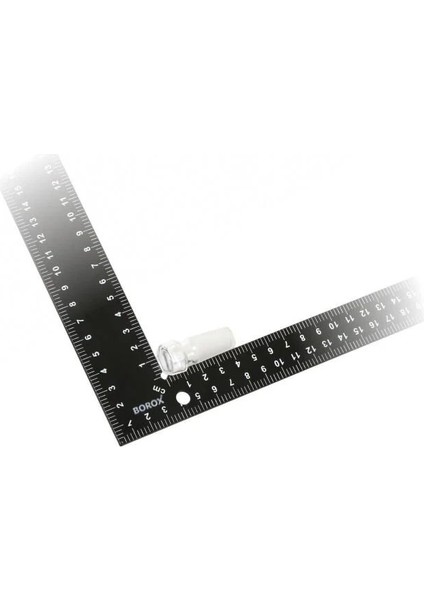 Cam Tıpa 14/23 Şilif - Sızdırmaz Kapak - Altıgen Form - DIN 12252 Standardına Uygundur