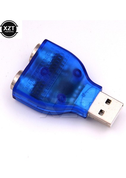 1 Adet USB Erkek Ps2 Dişi Kablo Adaptörü Dönüştürücü Bilgisayar Için Kullanın Klavye Fare Mavi Destek Windows 98 (Yurt Dışından)