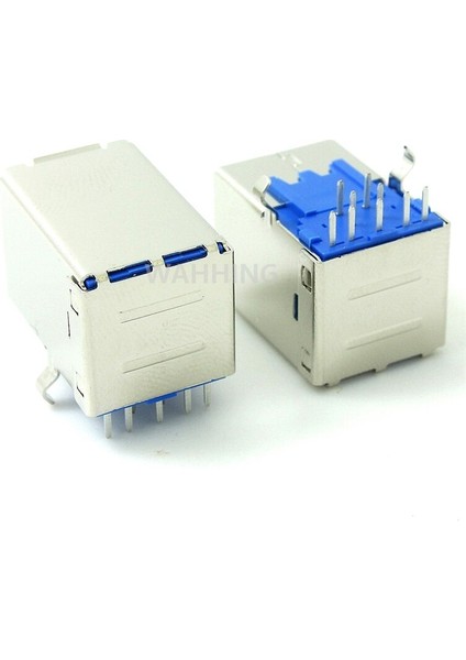 5 Adet USB 3.0 B Dişi Adaptör Konnektörü Priz USB 90 Derece Usb3.0 B Tipi Çelik Yazıcı Konektörü Baskı Fişi HY1386 (Yurt Dışından) modelleri