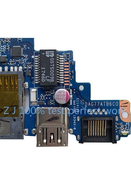 Orijinal Hp 15-Ck Dizüstü Bilgisayar Hoparlörü Sd Kart Okuyucu Ses Kartı HDD Konektörü Flex Kablo DAG77ATB6C0 DAG77AAB6C0 DD0G77HD011 (Yurt Dışından)