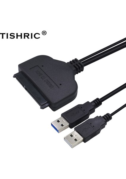 Tıshrıc Molex Sata 3.0 7 15 22PIN USB 3.0 Adaptör Kutusu 2.5 HDD SSD DVD Dönüştürücü Harici Güç Sabit Disk Optik Sürücü Kablosu (Yurt Dışından) fiyatları