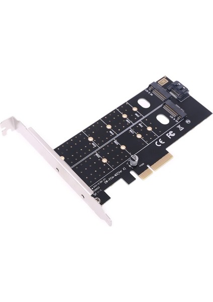 Pcıe - M2 M.2 Çift Nvme SSD Ngff Adaptörü M Tuşu B Tuşu Sata Yükseltici Genişletme Kartı Express (Yurt Dışından) indirimleri