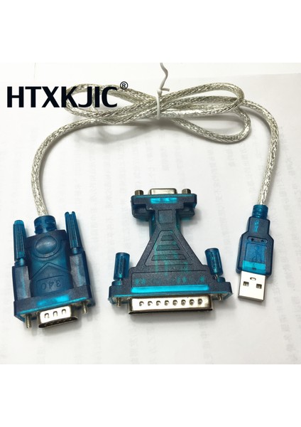 Yeni USB 2.0 RS232 Com Bağlantı Noktası 9 Pın Serı DB25 Db9 Adaptör Kablosu Dönüştürücü (Yurt Dışından) fiyatları