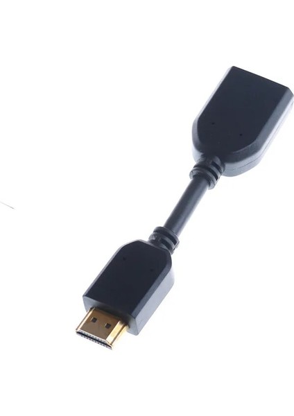 Herhangi Bir Açı Ayarlanabilir Döndürme HDMI Erkek - Dişi Döner Kablo Adaptörü Dönüştürücü HDMI Dişi - Erkeğe Adaptör Kompakt Boyut (Yurt Dışından)