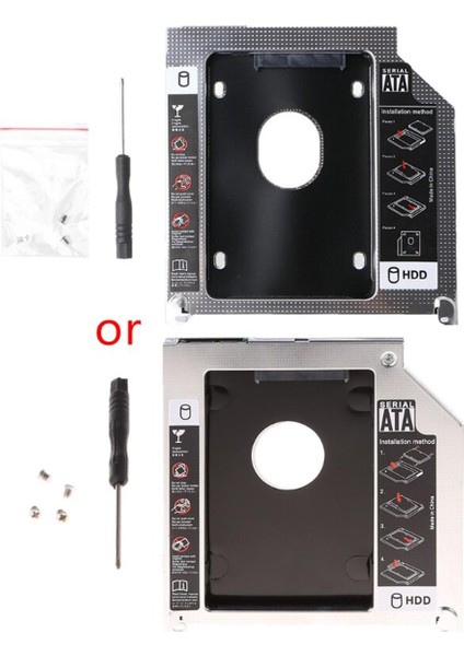 Apple-Macbook Pro A1278 A1286 A1297 G88D Için Sabit Disk Sürücüsü Adaptörü SSD HDD Caddy (Yurt Dışından)
