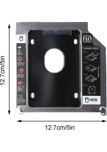 Apple-Macbook Pro A1278 A1286 A1297 G88D Için Sabit Disk Sürücüsü Adaptörü SSD HDD Caddy (Yurt Dışından)
