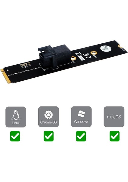 U.2 SFF-8639 Nvme LX9B Için Mini-Sas Hd (SFF-8643) 36 Pimli Konnektörlü M.2 Modülü (Yurt Dışından)