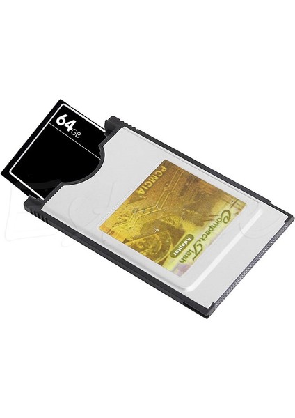 Yüksek Hızlı Paslanmaz Çelik Konut Dahili 68 Pin Pcmcıa Kompakt Flash Cf Kart Okuyucu Adaptörü Dizüstü Bilgisayar Için (Yurt Dışından)