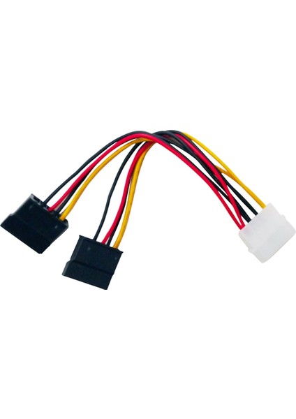 Kablo Adaptörü 1 Kadın 2 Kadın 18CM Usb2.0 4pin Ide Seri Ata Sata HDD Y Splitter Sabit Disk Güç Kablosu Cabo (Yurt Dışından)