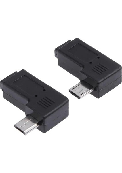 2 Adet/takım Mikro USB Dişi 90 Derece Mini Dişi Sağ Sol Köşe Adaptör Konnektörü Şarj Dönüştürücü Telefon Için Mp3 (Yurt Dışından)