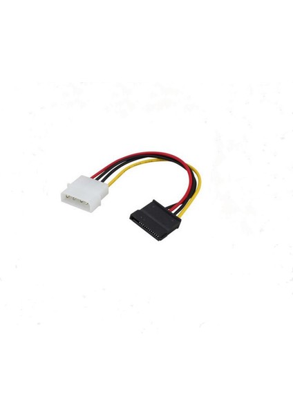 Ingelon Sata Güç Kablosu Molexe Ide Seri Ata Güç Adaptörü 4 Pin 12 Pin Kablo Sabit Disk Sata Esata 6.9 Inç SSD Kablosu (Yurt Dışından)