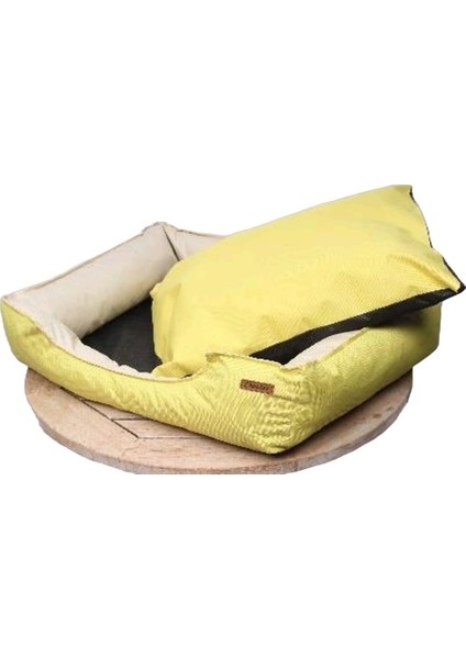 Alpha (L) Yıkanabilir Yatak 75-65-18CM Sarı