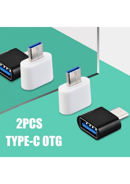 Fare Flash Sürücü Için Kullanılır 2 Adet Yüksek Hızlı Erkek Kadın Tip-C USB Otg Dönüştürücü Cep Tablet Telefon Pc Adaptörü (Yurt Dışından) indirimleri
