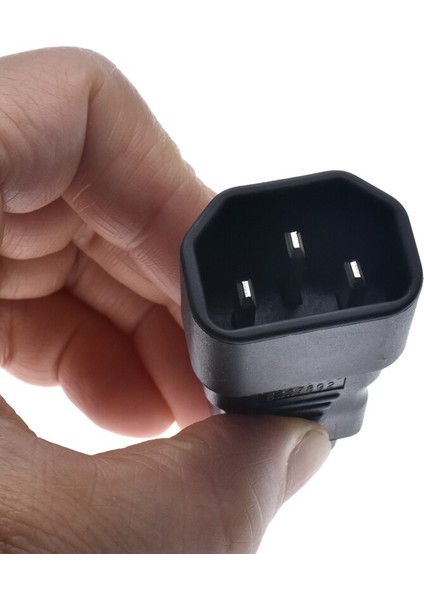 Pdu Profesyonel Iec 320 C14 - C5 Adaptör C5 - C14 Ac Güç Fişi Adaptörü, C13 Güç Kabloları C5 Güç Kablosuna Dönüşür (Yurt Dışından)
