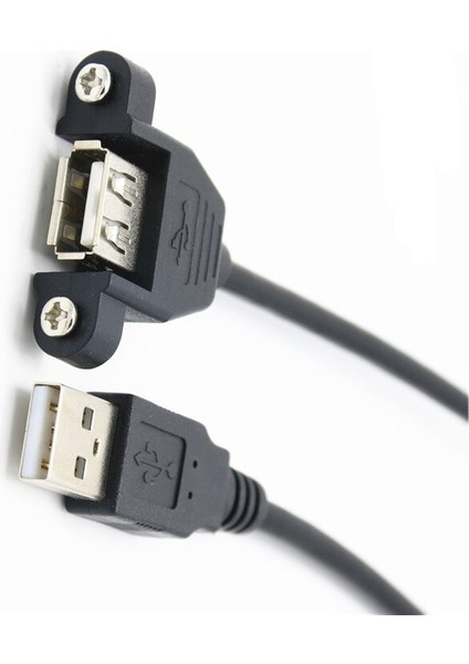 Bilgisayar Veri Hattı USB 2.0 B Dişi Soket Panel Montajlı USB B Erkek Yazıcı Uzatma Kablosu Kulak Montajlı Uzatma Kablosu Kablolu (Yurt Dışından) indirimleri