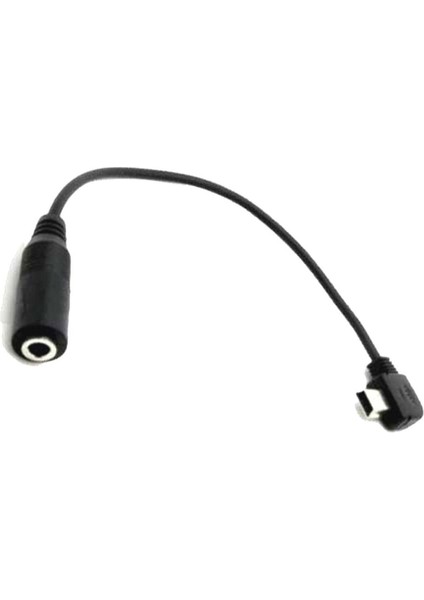 Mini USB - 3,5 mm Kulaklık Kulaklık Jakı Fişi Motorola Zte Ses Adaptörü (Yurt Dışından)