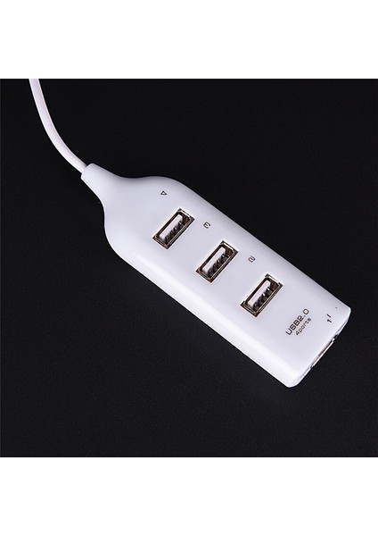 Pc Bilgisayar Dizüstü Bilgisayar Için Yeni Sıcak USB 2.0 Yüksek Hızlı 4 Port Splitter Hub Adaptörü (Yurt Dışından)