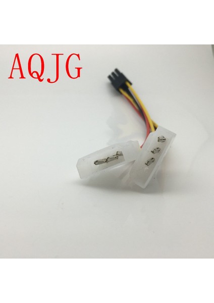 Yüksek Kalite 2 x Molex Pcı-E Güç Adaptörü 4pin 4 Pin 6 Pin 6pin Grafik Ekran Kartı Dönüştürücü Kablosu 1 Adet 1 Adet (Yurt Dışından)