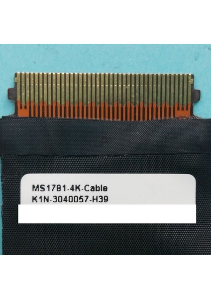Yeni Orijinal Laptop LCD Kablosu Msı MS1781 4 K Kablo MS1782 GT72 LCD Lvds Kablo K1N-3040057-H39 40PIN (Yurt Dışından)
