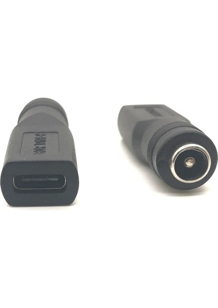 5V Dc 5.5*2.1mm Güç Jakı USB 3.1 Tip C Usb-C Tip-C Dişi 5.5mm * 2.1mm Mikro USB Dişi Dc Güç Konektörü Adaptörü (Yurt Dışından)
