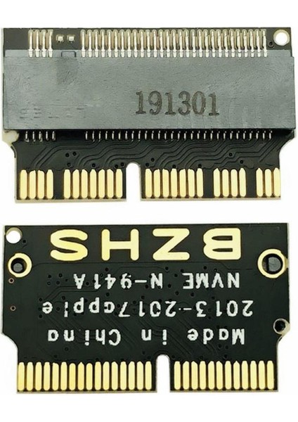 Nvme Pcı Express Pcıe 2013 2014 2015 M.2 Ngff SSD Adaptör Kartı Macbook Air Pro Için A1398 A1502 A1465 A1466 M.2 M2 SSD Adaptörü (Yurt Dışından)