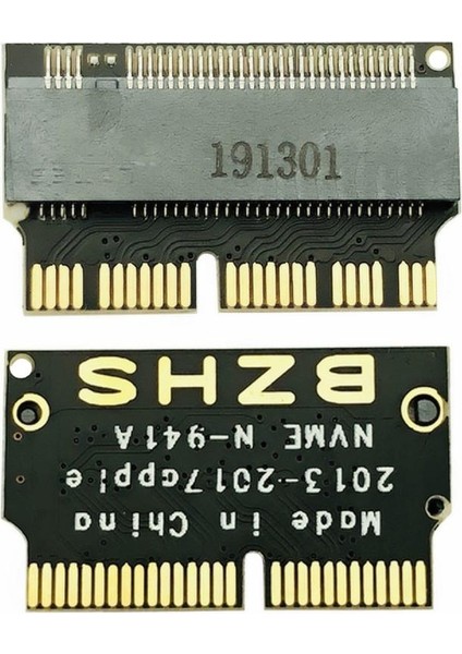 Nvme Pcı Express Pcıe 2013 2014 2015 M.2 Ngff SSD Adaptör Kartı Macbook Air Pro Için A1398 A1502 A1465 A1466 M.2 M2 SSD Adaptörü (Yurt Dışından)