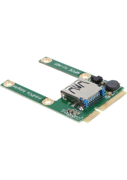 Vodool Mini Pcı-E Usb3.0 Genişletme Kartı Dizüstü Bilgisayar Pcı Express Pcıe USB 3.0 Dönüştürücü Yükseltici Kart Adaptörü Vida Bağlantı Parçaları ile (Yurt Dışından)