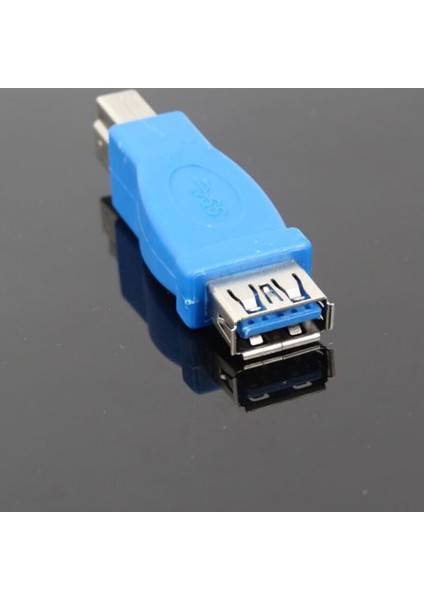 Ult-En Iyi USB 3.0 A Dişi B Erkek Yazıcı Adaptör Konnektörü Yazıcı Tarayıcı Için Usb3.0 Yazdırma Dönüştürücü Mavi Renk (Yurt Dışından) fiyatları