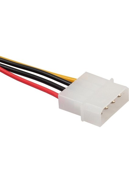 1 Adet Ide 4-Pin Erkek - Ide 4-Pin Dişi Uzatma Güç Kablosu 18 cm (Yurt Dışından)