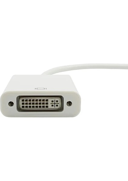 Minidp DVI Mini Ekran Bağlantı Noktası Dp Erkek DVI Adaptör Dönüştürücü Kablosu Apple MacBook Air Pro Mdp (Yurt Dışından)