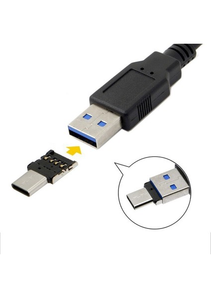 Taşınabilir Mini Tip-C USB Tip C Usb-C'den USB 2.0 Otg Adaptör Konektörü Tablet ve USB Kablosu ve Flash U Disk Için (Yurt Dışından) modelleri