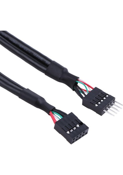 USB 2.0 9 Pin Erkek 9 Pin Dişi Adaptör Uzatma Kablosu Usb2.0 9pin M/f Çoğaltıcı Uzatma Kablosu Tel Hattı 50 Cm/19.68'' (Yurt Dışından)