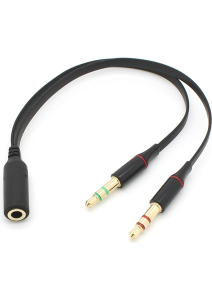 1 Adet 3.5mm Y Splitter Kulaklık Mikrofon Ses Adaptörü Kadın 2 Erkek Kulaklık Kulaklık Pc Adaptörü Aux Stereo Adaptör Kablosu (Yurt Dışından) fiyatları