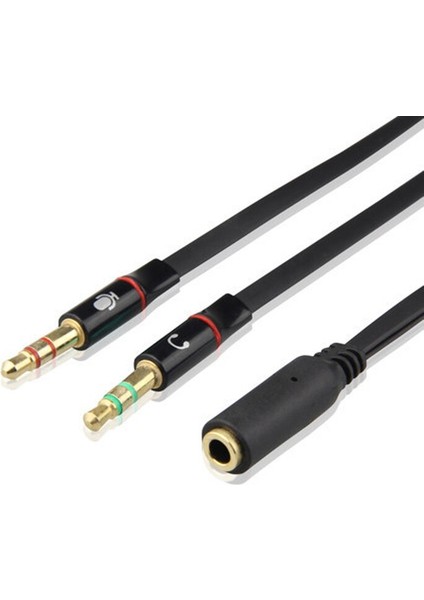 1 Adet 3.5mm Y Splitter Kulaklık Mikrofon Ses Adaptörü Kadın 2 Erkek Kulaklık Kulaklık Pc Adaptörü Aux Stereo Adaptör Kablosu (Yurt Dışından) fırsatları