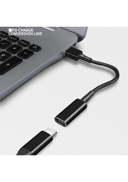 100 W USB C Pd Hızlı Şarj Kablosu C Tipi Dönüştürücü Dişi 7.4*5.0mm Fiş Dell Dizüstü Bilgisayar Adaptörü (Yurt Dışından) modelleri