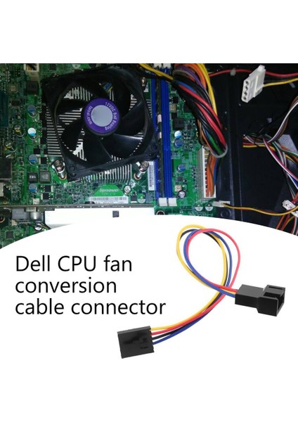 5pin To 4pin Fan Konnektör Adaptörü Dell Dönüştürücü Uzatma Kablosu Tel Dell Stilleri 5 Pin Mandal Stilleri Pc Dizüstü Bilgisayar (Yurt Dışından)