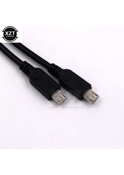 At 1 Adet Bir Saniyenin Altında Veri Aktarımı Şarj Kablosu USB Kadın Erkek 2 Mikro USB Ayırıcı Iki Android Telefon Için Şarj Yeni (Yurt Dışından)
