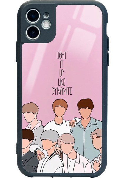 Apple iPhone 11 Uyumlu Bts K-Pop Tasarımlı Glossy Telefon Kılıfı