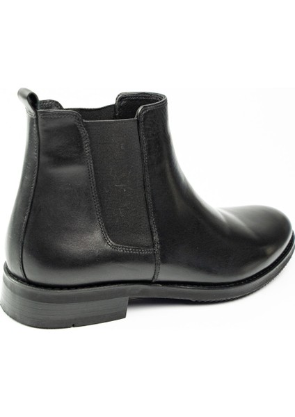 9963 Siyah Deri Erkek Klasik Bot fırsatları