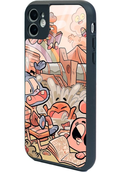 Apple iPhone 11 Gumball Tasarımlı Glossy Telefon Kılıfı modelleri